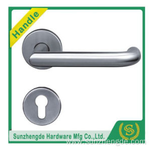 SZD STH-114 USA Popular Bolt With Stainless Steel Door Handle Square Rose Escutcheon with cheap price